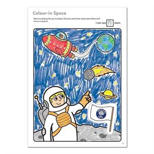 Orchard Toys Outer Space Colouring Book